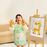 mideer: wodoodporny fartuszek limonkowy - obrazek 2