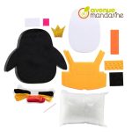 Avenue Mandarine: Zestaw Maskotka do szycia Pingwin Noah 6+ - obrazek 2