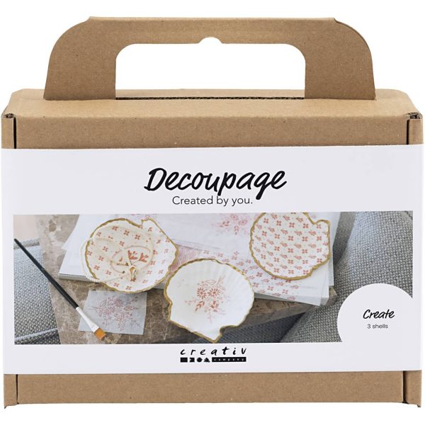 CREATIV: Zestaw do decoupage Muszle Małży