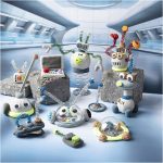 CREATIV: Zestaw do modelowania Kamienne Roboty - obrazek 2