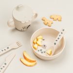 Done by Deer: Sztućce dla Dziecka Foodie Tiny Farm Sand - obrazek 3
