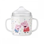 Petit Jour Paris®: Świnka Peppa Kubek niekapek z 2 uszami