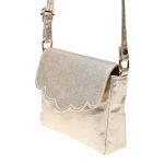 Rockahula Kids: torebka dla dziewczynki Gold Scallop Party