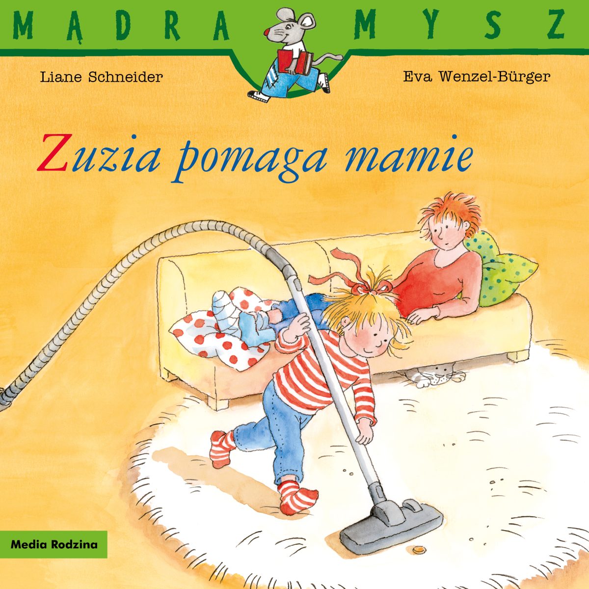Zuzia pomaga mamie. Mądra Mysz. Liane Schneider - obrazek 1
