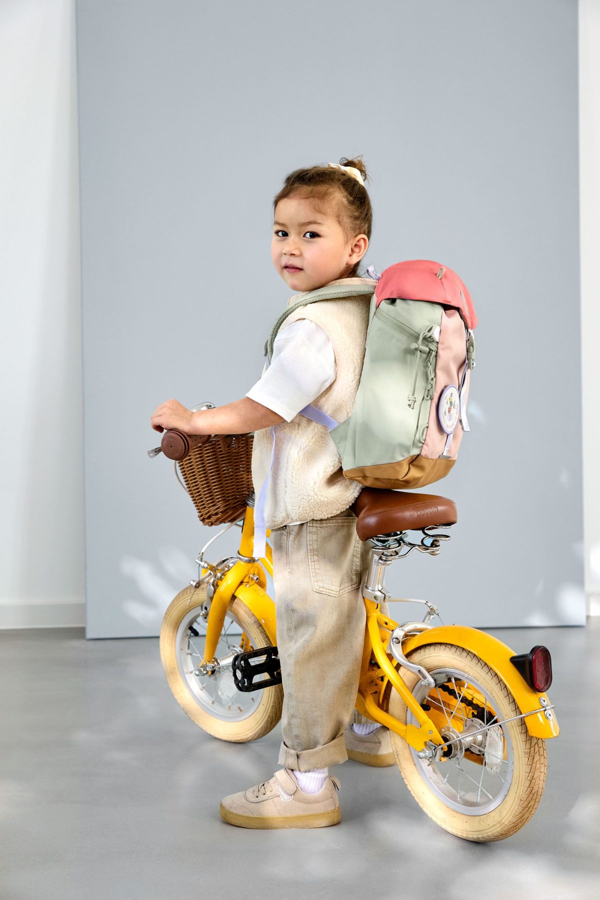 Lassig: DUŻY Plecak Outdoor - Sunny Explorer, rose pink - obrazek 2