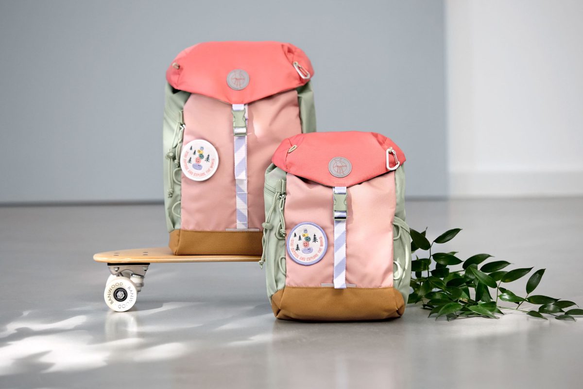 Lassig: DUŻY Plecak Outdoor - Sunny Explorer, rose pink - obrazek 7
