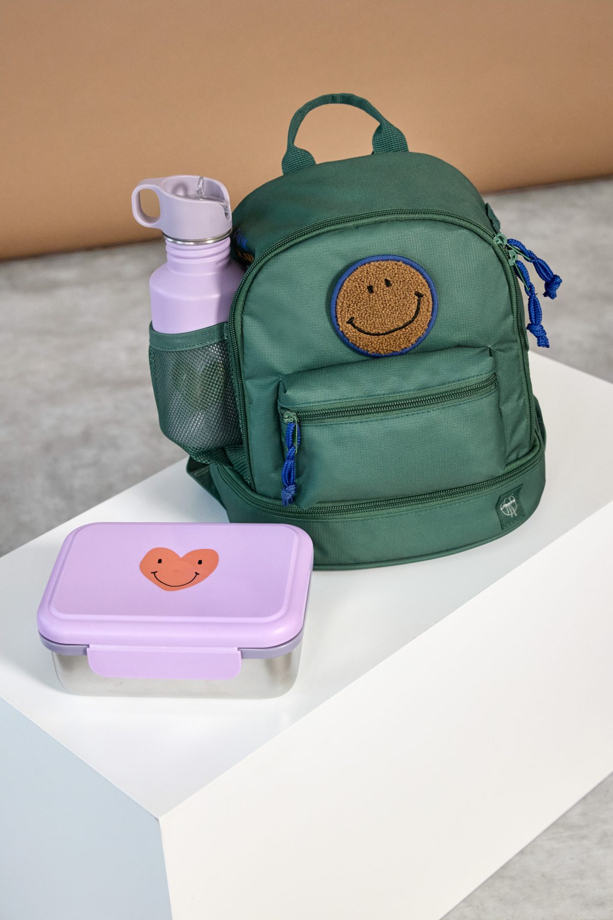 Lassig: Plecak przedszkolny Little Gang dark green - obrazek 7