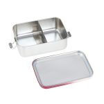 Lassig: Lunchbox ze stali nierdzewnej Unique, berry rose - obrazek 4