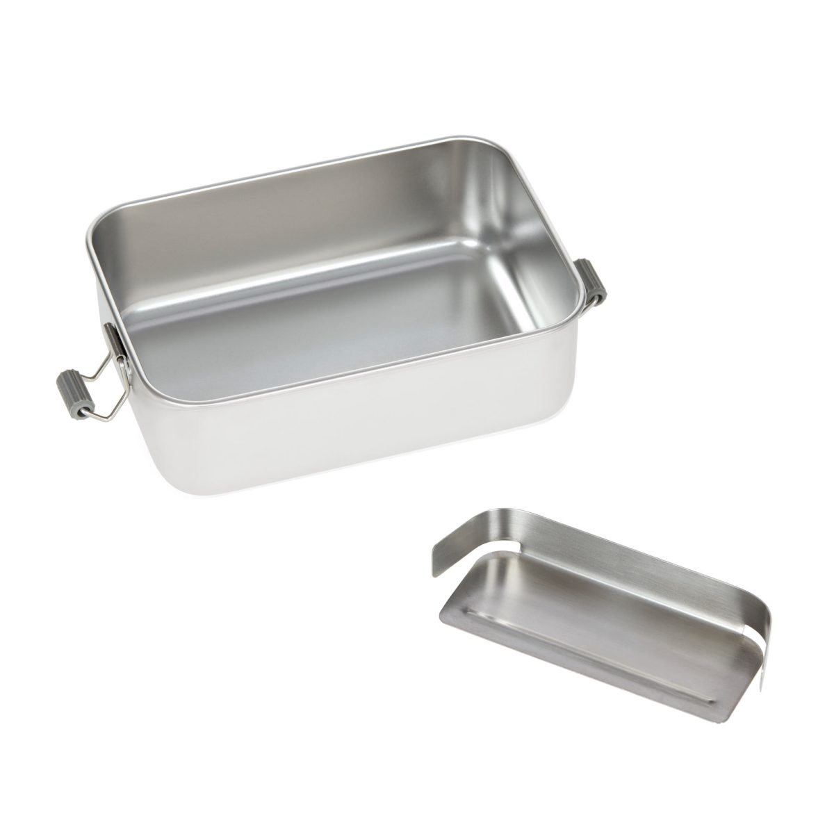 Lassig: Lunchbox ze stali nierdzewnej Unique, berry rose - obrazek 5