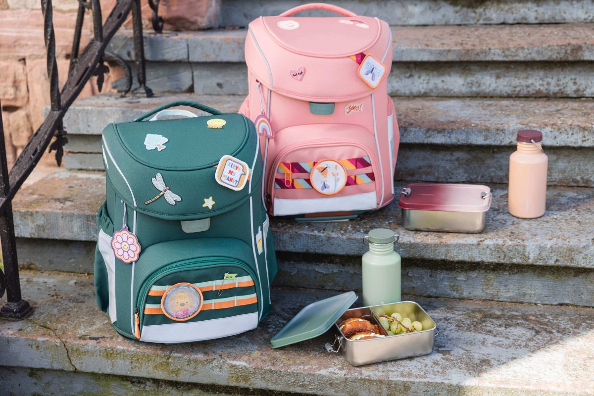 Lassig: Lunchbox ze stali nierdzewnej Unique, olive green - obrazek 4