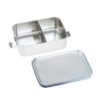 Lassig: Lunchbox ze stali nierdzewnej Unique, dark blue - obrazek 4