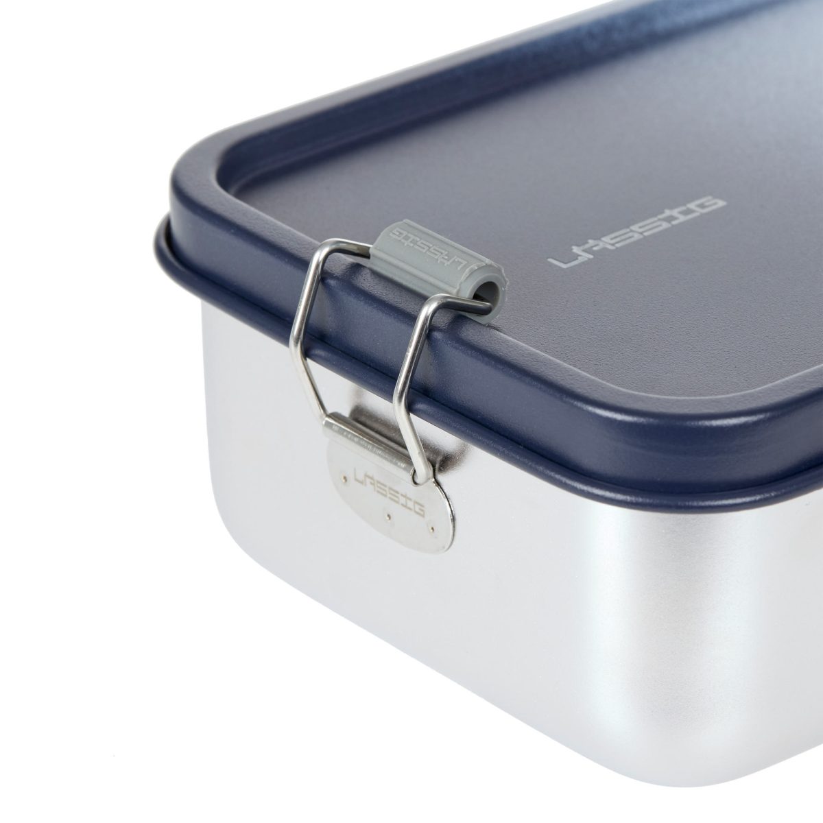 Lassig: Lunchbox ze stali nierdzewnej Unique, dark blue - obrazek 2