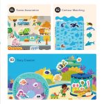 mideer: zestaw wielorazowych żelowych naklejek Zwierzęta - obrazek 8