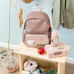 Done by Deer: Lunchbox dla Dziecka z Podziałką Tiny Farm Powder - obrazek 2