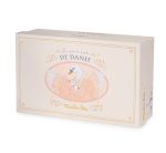 Moulin Roty: maskotka grzechotka ŁABĘDŹ - skrzydła złote / Mała Szkoła Tańca - obrazek 3