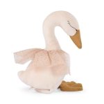 Moulin Roty: Maskotka łabędź z pozytywką / Mała Szkoła Tańca École De Danse