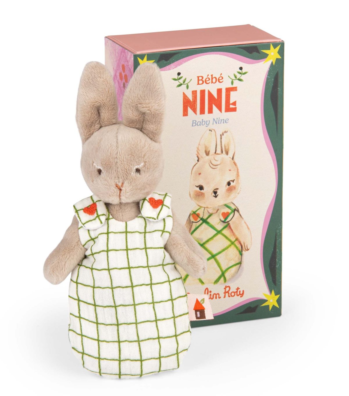 Moulin Roty: Króliczek BEBE NINE / LES MINOUCHKAS - obrazek 1