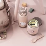 Done by Deer Termos Obiadowy dla Dziecka 300ml Tiny Farm Powder - obrazek 2