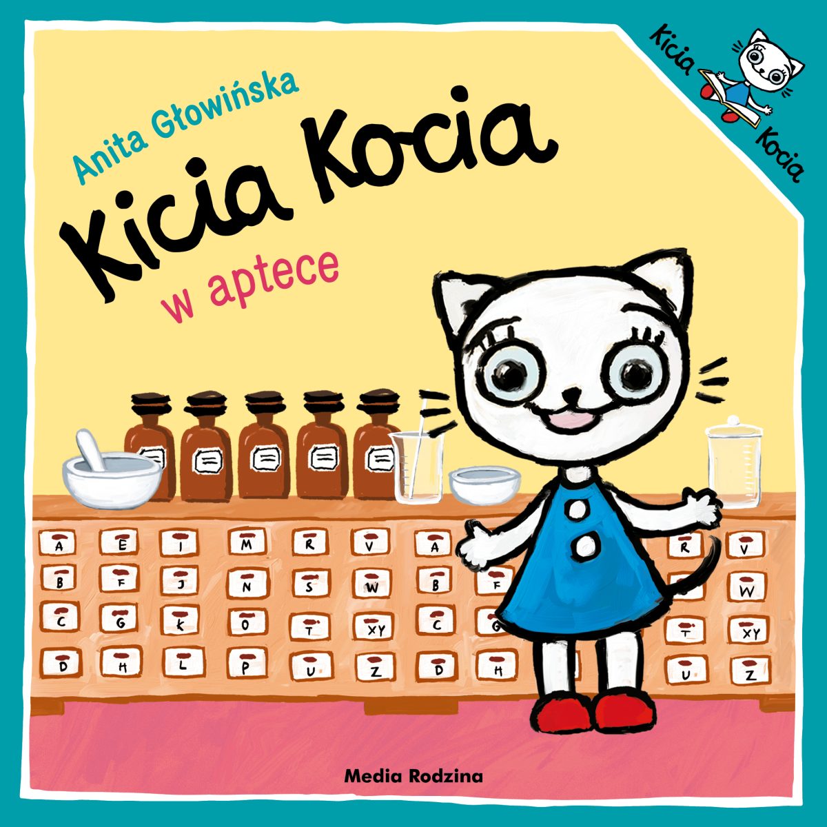 Kicia Kocia w aptece. Anita Głowińska - obrazek 1
