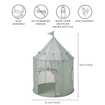 3 Sprouts: namiot dla dzieci Recycled Green - obrazek 3