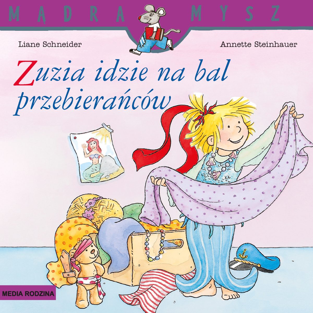 Zuzia idzie na bal przebierańców. Mądra Mysz. Liane Schneider - obrazek 1