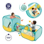 LUDI: TOR do zabaw ruchowych, z motywem DŻUNGLI i KULKAMI - obrazek 5