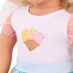 Our Generation: zestaw ubranek dla lalek – Sweet & Sprinkly - obrazek 3