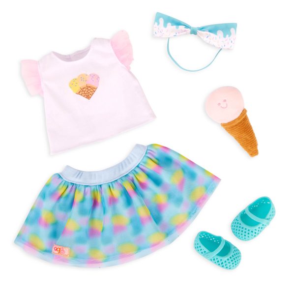 Our Generation: zestaw ubranek dla lalek – Sweet & Sprinkly