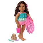 Our Generation: zestaw ubranek dla lalek – stylizacja z OGONEM SYRENKI Mermaid Dreams - obrazek 4