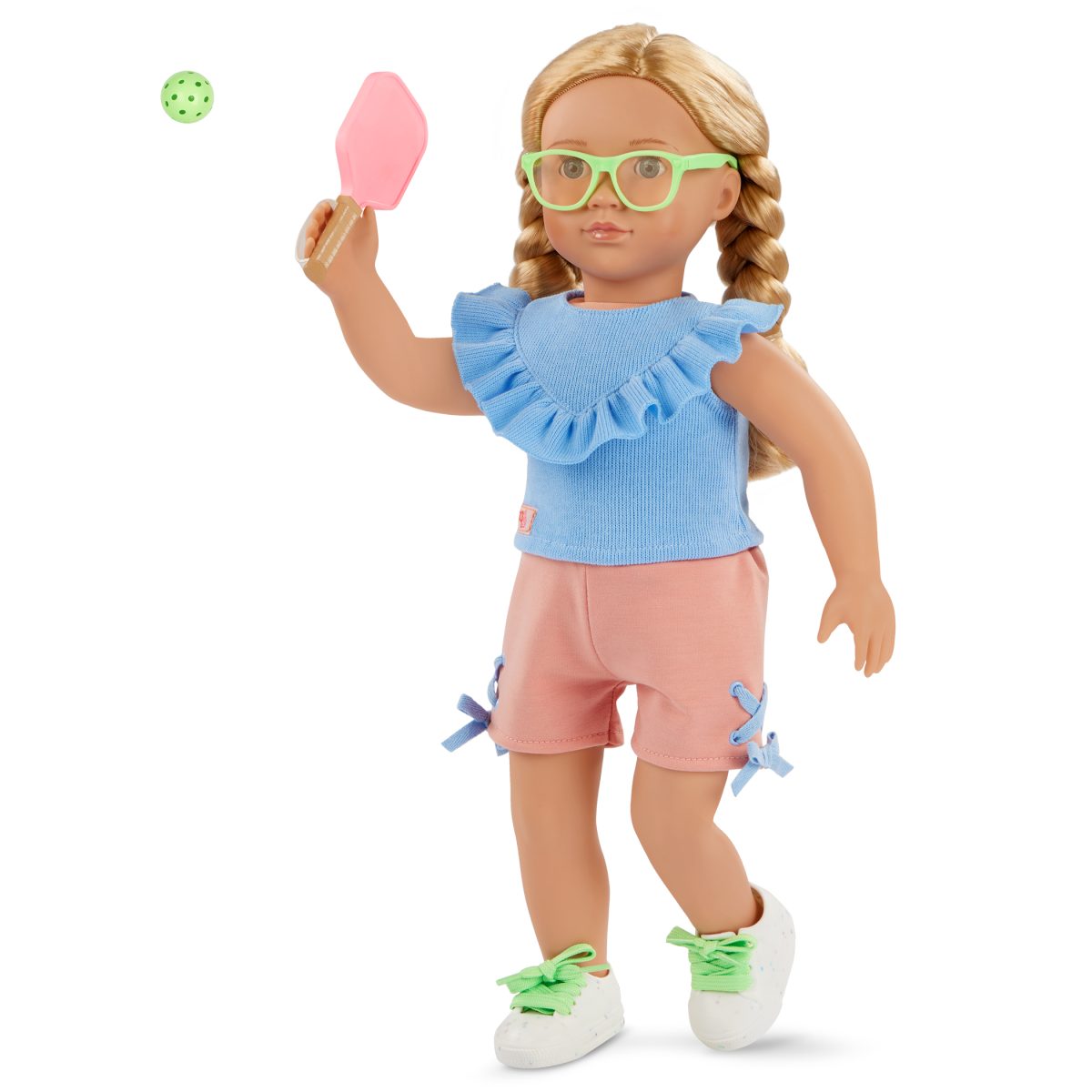 BD30561_DP_A_HS Our Generation: zestaw ubranek dla lalek – stylizacja do gry w pickleball Serve with Love - obrazek 4
