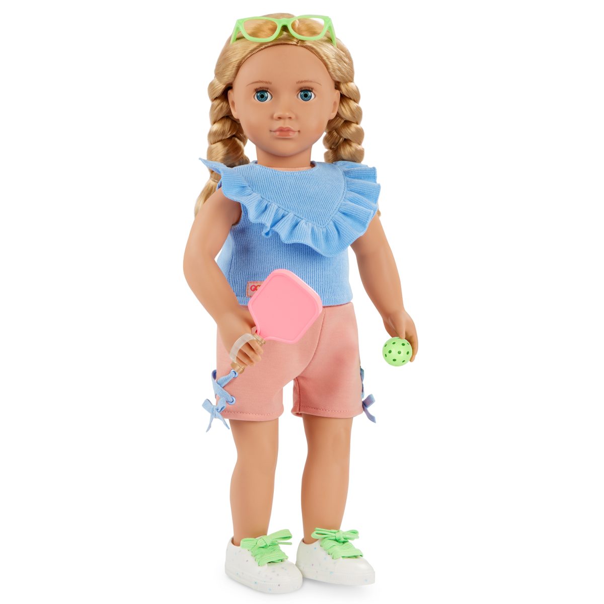 BD30561_DP_B_HS Our Generation: zestaw ubranek dla lalek – stylizacja do gry w pickleball Serve with Love - obrazek 3
