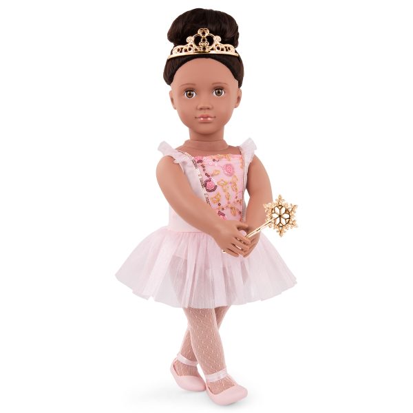 Our Generation: lalka DELMY 46cm – baletnica „Cukrowa Wróżka” z Krainy Słodkości