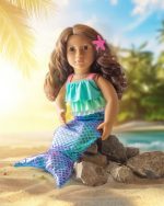 Our Generation: zestaw ubranek dla lalek – stylizacja z OGONEM SYRENKI Mermaid Dreams - obrazek 6