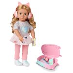 Our Generation: lalka LINZI 46cm – PODRÓŻNICZKA, z walizką i akcesoriami - obrazek 2