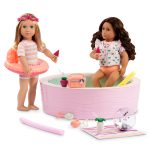 Our Generation: BASEN z akcesoriami – Poolside Fun – RELAX i ZABAWA - obrazek 8