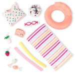 Our Generation: BASEN z akcesoriami – Poolside Fun – RELAX i ZABAWA - obrazek 6