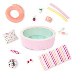 Our Generation: BASEN z akcesoriami – Poolside Fun – RELAX i ZABAWA - obrazek 2