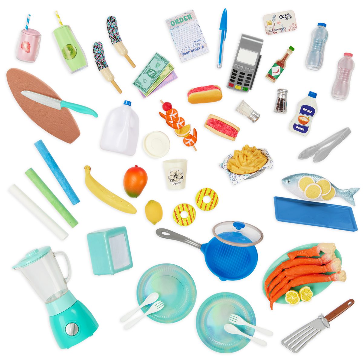 Our Generation: Letni Food Truck z pełnym wyposażeniem – On the Move Food Truck - obrazek 7