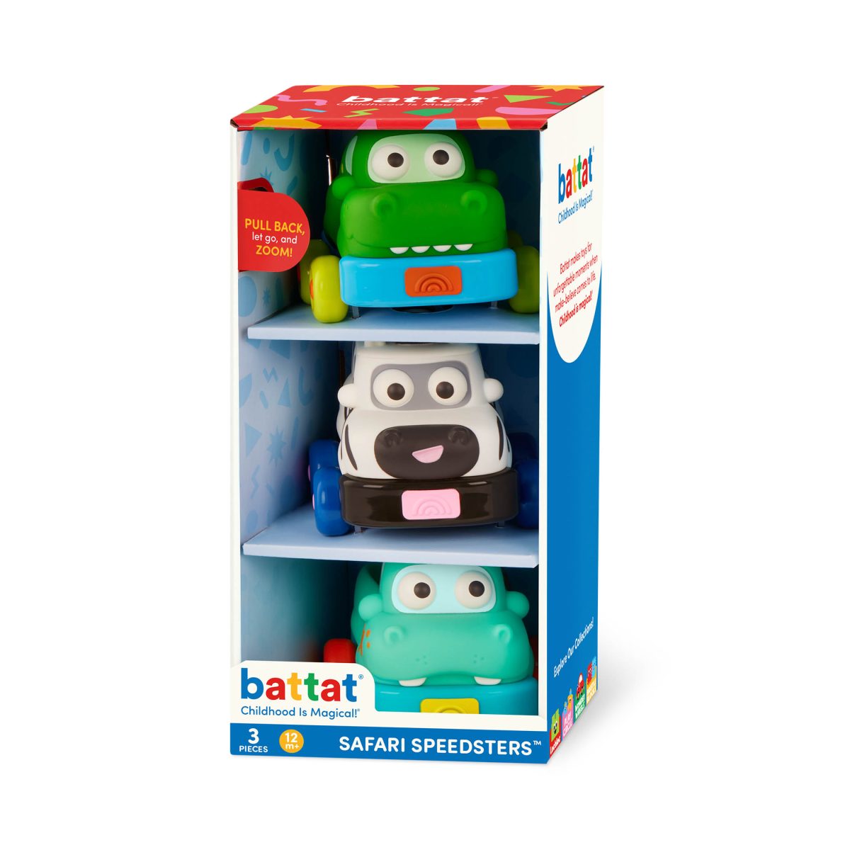 BT1835_PKG Battat: Safari Speedsters – zestaw 3 autek-ZWIERZĄTEK, z napędem - obrazek 5