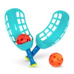 Battat: Scoop & Toss Game Set – gra zręcznościowa – SZUFLE z piłkami