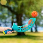 Battat: Scoop & Toss Game Set – gra zręcznościowa – SZUFLE z piłkami - obrazek 3