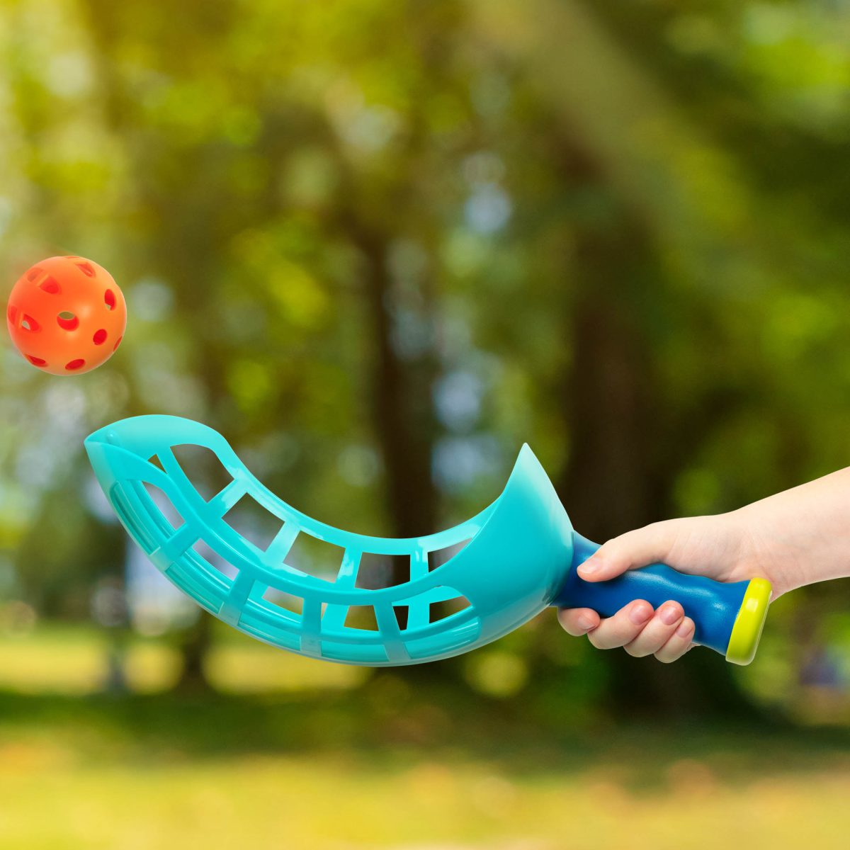 Battat: Scoop & Toss Game Set – gra zręcznościowa – SZUFLE z piłkami - obrazek 4