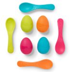 b.toys: Egg & Spoon Racers – zestaw do zabawy w WYŚCIGI z JAJKAMI na ŁYŻKACH - obrazek 4