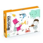 Djeco: Gra karciana kalambury Puick! Puick! 5+