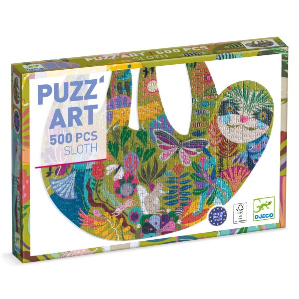 Djeco: Puzzle artystyczne LENIWIEC 500 el.