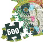 Djeco: Puzzle artystyczne LENIWIEC 500 el. - obrazek 2