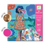 Djeco: Zestaw artystyczny MODOWE TRENDY 6+ - obrazek 5