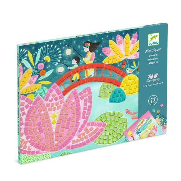 DJECO: zestaw art Mozaiki KYOTO 5+