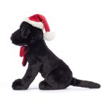 Jellycat: Labrador w Czapce Świętego Mikołaja 22 cm - obrazek 2