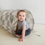 3 Sprouts: tunel do zabawy Checkerboard Green - obrazek 2